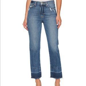 HUDSON Zoeey straight jeans in FAR AWAY